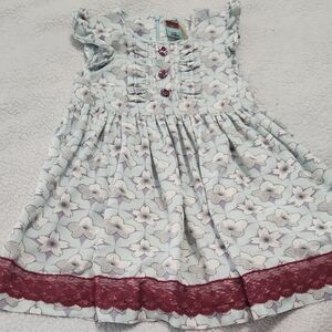 Matilda Jane Character Counts floral shirt Size 6